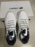 卡帝乐鳄鱼男鞋冬季棉鞋男老爹鞋子男士时尚休闲运动鞋 40995M 白灰加绒 41 实拍图