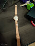 丹尼尔惠灵顿（DanielWellington）dw手表女 简约时尚欧美腕表石英女士手表 生日礼物送女友 28mm女表-黑盘玫瑰金钢带/DW217 实拍图