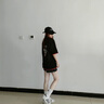 花花公子（PLAYBOY）棉服男中长款棉衣男大码加厚秋冬季外套男士夹克连帽棉袄子衣服男 黑色[加厚保暖] XL 实拍图