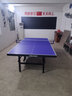 健伦（JEEANLEAN）乒乓球桌家用可折叠室内标准乒乓球台室内比赛户外球案子 25mm带轮款KL328 实拍图