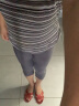 宝娜斯冰丝打底裤女外穿夏季薄款弹力贴身跑步运功裤显瘦高腰七分裤瑜伽 黑色1条 XL(适合体重120-160斤) 实拍图