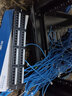 SK-LINK 超五类48口网络配线架 CAT5e类网络配线架 19英寸机架式1U机柜工程级镀金网线理线架 SK-P5E-48 实拍图