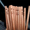 木之初  实木质分餐筷子一家人竹筷子无漆无蜡家用一人一筷刻字家庭称呼 红檀【爷奶爸妈宝贝宝贝】6双 实拍图