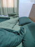 网易严选【新疆棉】天竺棉针织四件套 纯棉床上用品床单床笠被套床上用品 【AB面纯色】墨绿色 1.8m床 床单款 （被套220*240cm） 实拍图