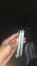 YY小刀yy钢鹦鹉螺 夜光款蝴蝶刀【桔梗balisong】不锈钢安全未开刃 白黑黑刃【夜光款】 实拍图