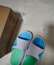 匹克（PEAK）态极拖鞋男女鞋桂林山水配色夏季新款运动凉拖轻便外穿沙滩拖鞋 大白/翠绿/白蓝 42 实拍图