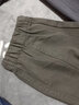 豫瑶【两件装】秋冬季休闲裤男新款男裤宽松工装束脚时尚百搭裤子 802深灰色+802军绿色 2XL 【34-35码 体重150-170斤穿】 实拍图
