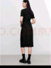 太平鸟【商场同款】太平鸟女装秋季新款优雅针织连衣裙A1FAD3201 黑色 S 晒单实拍图
