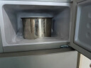 夏新（Amoi）小冰箱迷你双门 冷藏冷冻小型租房宿舍电冰箱 节能省电低噪 一级能效/43L银【1-2人使用】 实拍图