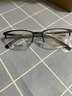 BOSS眼镜框近视眼镜框架 男女休闲黑色钛合金镜框0808 实拍图