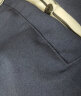 啄木鸟衬衫女长袖时尚假两件2023春秋季新款洋气大尺码上衣通勤外穿打底 藏青色  3XL 建议135-150斤 晒单实拍图