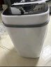 VCJ洗鞋机小型迷你半全自动洗脱水一体刷鞋机懒人洗鞋洗衣洗袜子神器儿童单身公寓出租房【送货上门】 珍珠白【省水省电*抗菌洗护*鞋衣两用】简甩水 实拍图