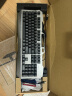 狼蛛（AULA）T101真机械手感键盘鼠标套装 有线键鼠套装 游戏办公电脑键盘 冰蓝光 吃鸡套装 金属面板 黑 实拍图