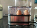 WMF 德国福腾宝 不锈钢煮蛋器蒸蛋器便携小巧煮蛋机蒸蛋机声音提示 蒸蛋器（可煮双蛋） 单层 晒单实拍图