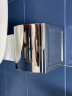 卡贝（cobbe） 304不锈钢厕纸盒免打孔卫生纸架厕所防水纸巾盒卫生间浴室挂件 镜面抛光-常规款 实拍图