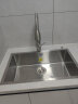 悍高（HIGOLD）厨房水槽单槽加厚304不锈钢手工水槽台上台下洗菜盆配抽拉龙头 实拍图