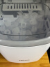 惠康（HICON）制冰机小型家用宿舍学生15KG迷你寝室全自动圆冰块制作机商用奶茶店冰块机 16M-白-带自动清洗+把手 晒单实拍图
