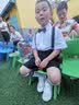 云凝裳儿童礼服男六一儿童节短裤背带套装学生合唱演出服花童礼服男夏韩 白色短袖+黑短裤+背带+黑色领结 140 实拍图