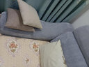 帕布（pabu）雪尼尔加厚弹力沙发套全包罩防滑沙发垫套四季通用靠垫防猫抓盖布 雪尼尔 -中性灰 M+:长95-130宽65-85厚5-20cm 实拍图