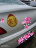 著力实习车贴新手上路汽车实习标志磁性贴纸女司机个性反光女新手标 车管所标准款反光(磁铁式2张) 实拍图