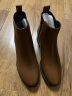 天美意女鞋商场同款切尔西踝靴复古女短靴CSV41DD2 棕色 36 晒单实拍图