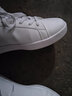 安踏板鞋男鞋冬季新款轻便潮流时尚运动鞋滑板鞋革面休闲鞋子男小白鞋 安踏白/雾灰8053 42.5 实拍图