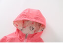 史努比（SNOOPY）儿童双面穿风衣春秋新款女童男童外套小学生户外宝宝童装 粉色 140 晒单实拍图