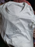 京东京造【水感系列】五代纯棉T恤 升级款免烫凉爽短袖T恤女 白色 M 实拍图