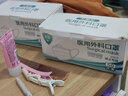 锋立一次性医用外科口罩独立包装医用口罩男女三层防护成人隔离病菌 【灭菌级】白色外科100片独立包装 实拍图