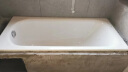 卡德维（Kaldewei） 德国进口嵌入式钢瓷釉浴缸 家用防滑浴缸 配缸边龙头套装 3系+高仪四孔缸边龙头 1.5m 实拍图