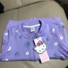 Hello Kitty女童马甲儿童背心棉春装保暖2025新款洋气针织马夹秋季外穿童装 紫色草莓513262 140 CM适合135-145 实拍图