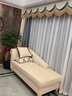 欧诗雅沐欧式新古典布艺贵妃椅小户型卧室美人榻法式轻奢可拆洗躺椅沙发床 米色【左贵妃】 实拍图
