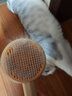 多可特猫狗梳子猫耳一键除毛器针梳除毛梳去浮毛猫咪专用清理器撸猫神器 旋涡梳-黄色【猫犬通用】 实拍图