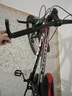 铠美尔自行车成人男女山地车 儿童中学生双碟刹变速非公路车单车 三刀白蓝色 26寸24速顶配【适合160-185CM】 实拍图