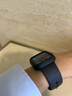 MSSM 适用苹果手表保护壳Apple iwatch s9/8/SE边框硬壳防摔防刮半包保护壳S6/5/4/SE·40mm 黑色+透明 实拍图