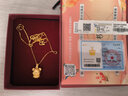 中国黄金（CHINA GOLD）3D硬金十二生肖系列黄金吊坠时尚足金挂坠送女友老婆生日礼物 生肖鼠吊坠约2.4g 实拍图