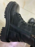 达芙妮黑色马丁靴女2025秋冬厚款户外旅游经典穿搭配裙子厚底英伦风短靴 黑色-8孔【秋冬加绒款】 38 实拍图
