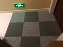 J Carpet地毯办公室地毯方块拼接满铺房间客厅家用商用公司pvc大面积 902深灰色  4片装 50*50cm/片 实拍图