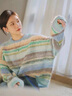 妍莉芬（yanlifen）休闲裤女装春季套装女2026年新款春装搭配一整套女衣服两件套裤子 条纹上衣 S【80-90斤】 实拍图
