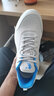 乔丹男鞋运动鞋男密网防风跑步鞋新款减震舒适经典潮流款送爸爸 灰银色/相片蓝 44 实拍图
