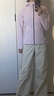 蕉内（Bananain）【赵露思同款】氧气301Proof女士冲锋衣防风户外短外套秋冬 【赵露思同款】薄雾粉 S 实拍图