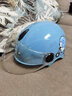 Andes HELMET小孩儿童3c头盔电动车头盔可爱卡通女童夏季防雨女安全帽四季通用 单车龙【3C认证】送耳朵透明中镜 均码 实拍图