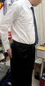 罗蒙 西服男士休闲西装男套装外套修身伴郎新郎结婚商务职业正装衣服 黑色双扣（上衣） 5XL /195【175-190斤】 实拍图