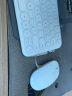 航世（BOW）HW098SD 无线键盘鼠标套装 超薄便携键盘鼠标 笔记本电脑家用办公通用键鼠套装  白色 实拍图
