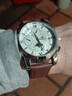 威斯凯（WSK）潮流男士手表六针全自动机械表时尚防水夜光飞轮送礼男神轻奢腕表 白钢白面 实拍图