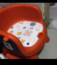 日康（rikang）宝宝餐椅 叫叫椅婴儿学坐椅多功能儿童吃饭餐桌 RK-X2009-2 橙色 实拍图