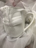 瓷秀源纯白唐山骨瓷杯马克杯水杯咖啡杯办公室茶杯陶瓷杯子家用logo定制 老板杯带盖800ml(单个) 实拍图