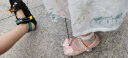 迪士尼（DISNEY）童鞋女童春秋公主皮鞋儿童蝴蝶结水晶鞋 DP21670 粉色 26码  晒单实拍图