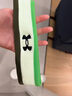 安德玛（Under Armour）运动发带男女 篮球装备瑜伽健身吸汗头带止汗带头戴导汗带 荧光绿 实拍图