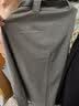 Olrain欧芮儿法式灰色半身裙女装春季新款高腰百褶A字伞摆裙子 灰色 M 实拍图